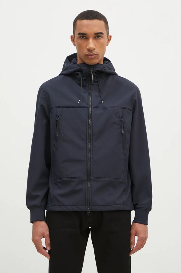 C.P. Company Jakna C.P. Company C.P. Shell-R Goggle Jacket za muškarce, boja: tamno plava, za prijelazno razdoblje, 17CMOW012A006097A