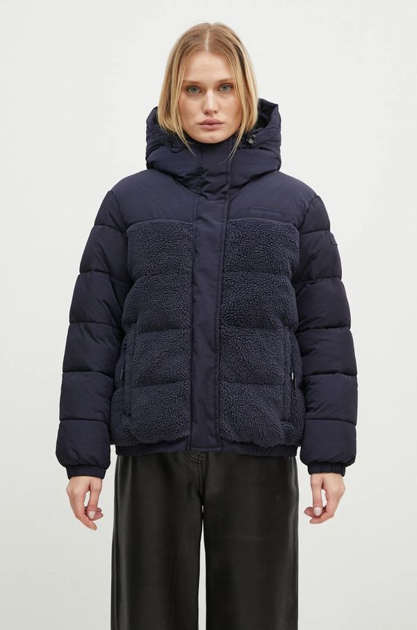 Napapijri Jakna Napapijri A-Claree za žene, boja: tamno plava, za zimu, NP0A4I951761