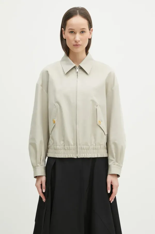 Undercover Jakna Undercover Blouson za žene, boja: siva, za prijelazno razdoblje, UP1E1203.1