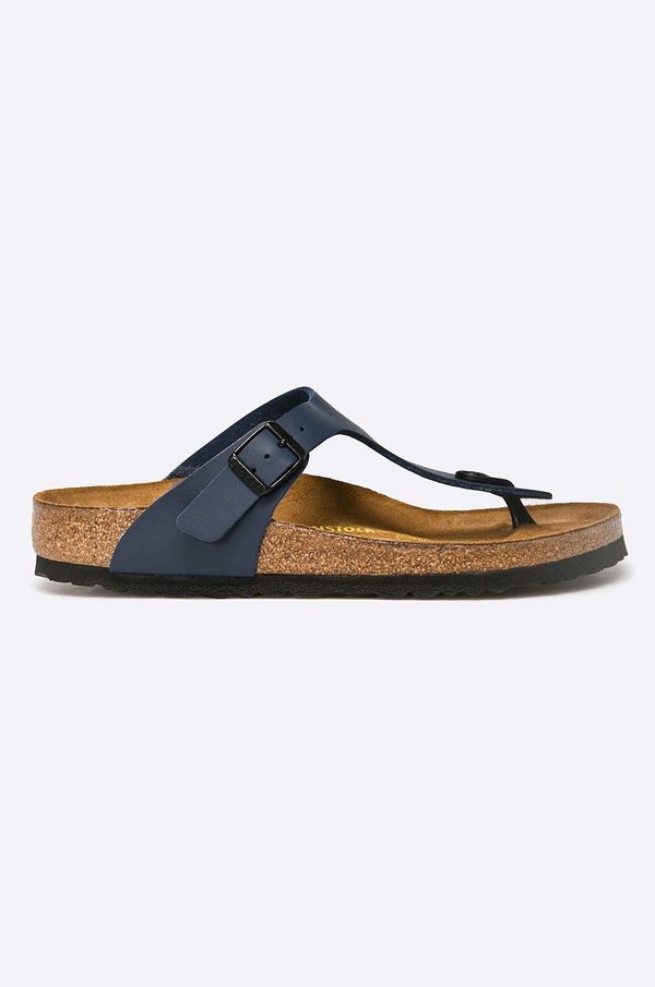 Birkenstock Japanke Birkenstock Gizeh za žene, boja: tamno plava, ravni potplat, 143621