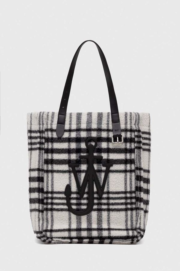 JW Anderson Torba JW Anderson Oversized Belt Tote boja: crna, HB0472.PG1323