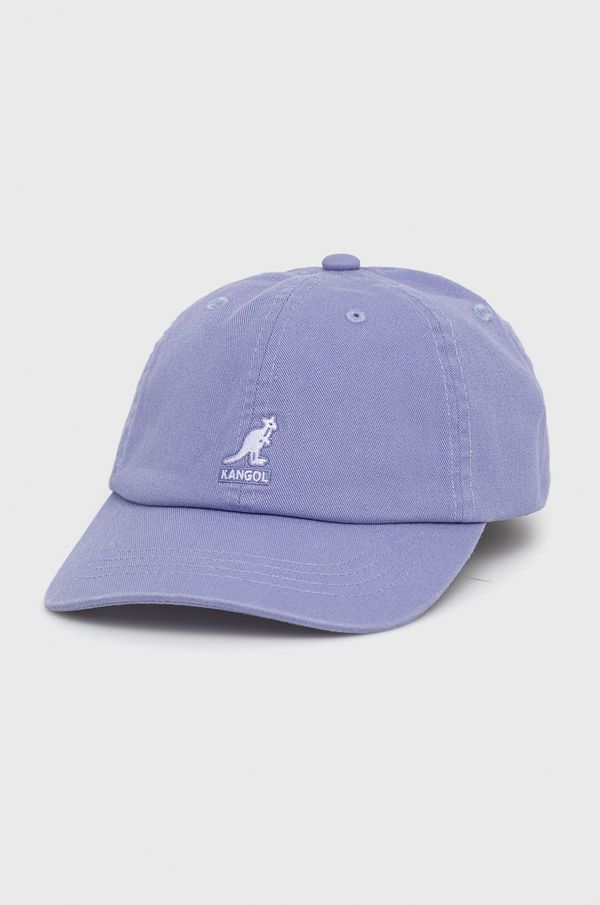 Kangol Pamučna kapa Kangol boja: ljubičasta, glatka, K5165HT.IL525-IL525