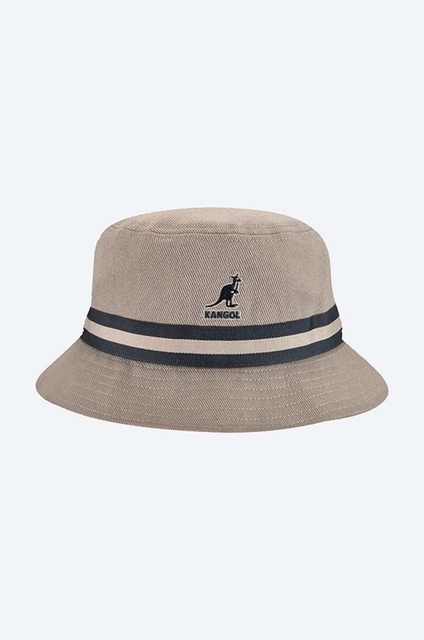 Kangol Pamučni šešir Kangol Stripe Lahinch boja: tamno plava, pamučni, K4012SP.GREY-GREY