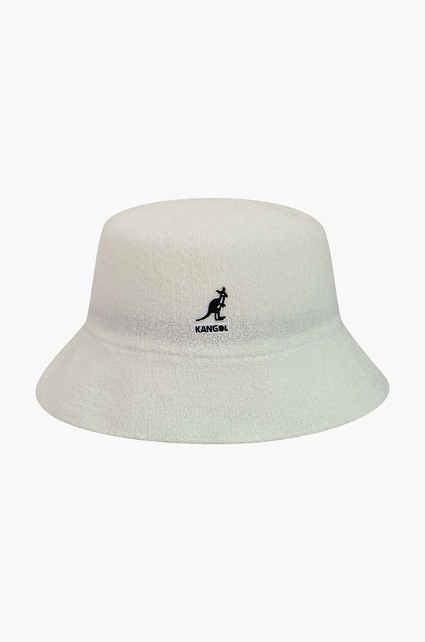 Kangol Šešir Kangol Bermuda Bucket boja: bijela, K3050ST.WHITE-WHITE