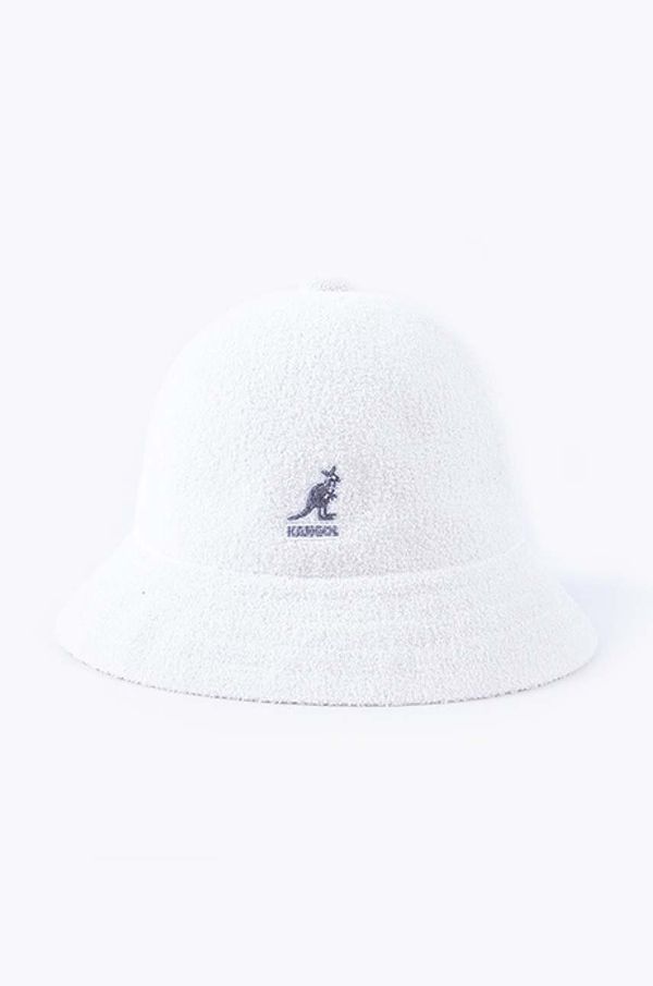 Kangol Šešir Kangol boja: bijela, 0397BC.WHITE-WHITE