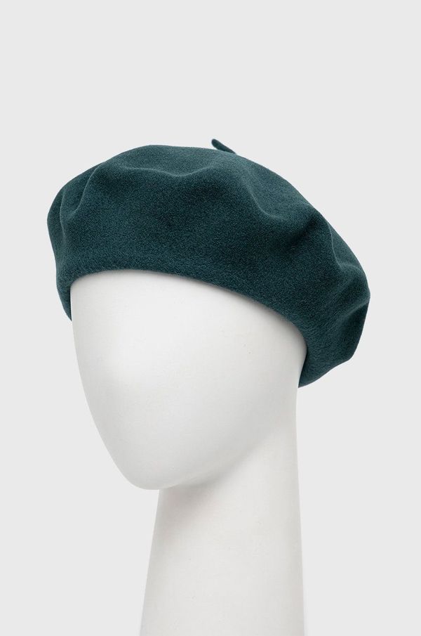 Kangol Vunena beretka Kangol boja: zelena, vuneni, 3388BC.PN317-PN317