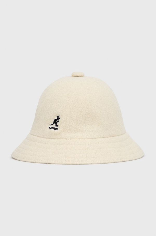 Kangol Vuneni šešir Kangol boja: bež, vuneni, K3451.WH103-WH103