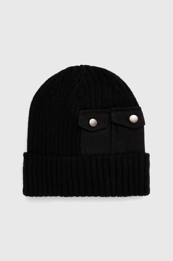 Alpha Industries Kapa Alpha Industries Utility Beanie boja: crna, od tanke pletenine 138904.03