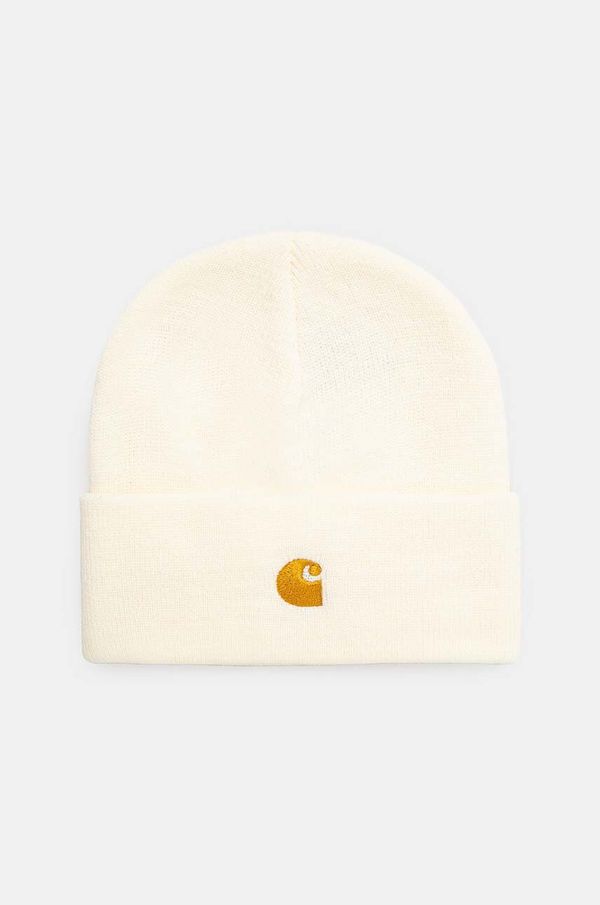 Carhartt WIP Kapa Carhartt WIP Chase Beanie boja: bež, I026222.0SHXX