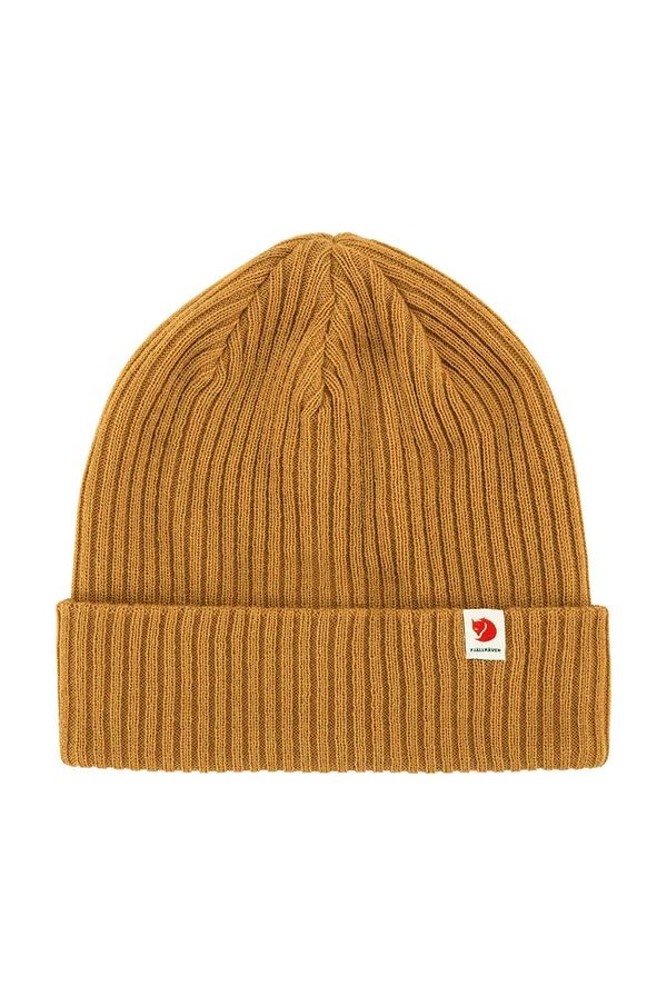 Fjallraven Kapa Fjallraven Rib Hat boja: smeđa, F13100184.166