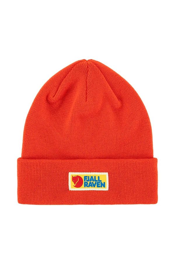 Fjallraven Kapa Fjallraven Vardag Classic Beanie boja: narančasta, F78141.214
