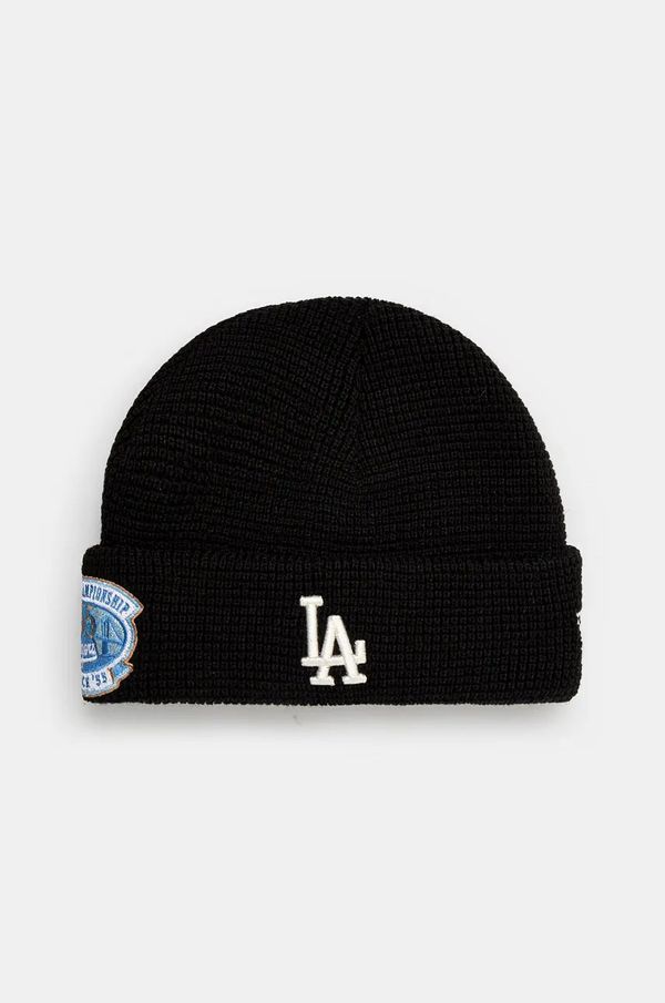 New Era Kapa New Era SHORT CUFF BEANIE LOS ANGELES DODGERS boja: crna, 60565433