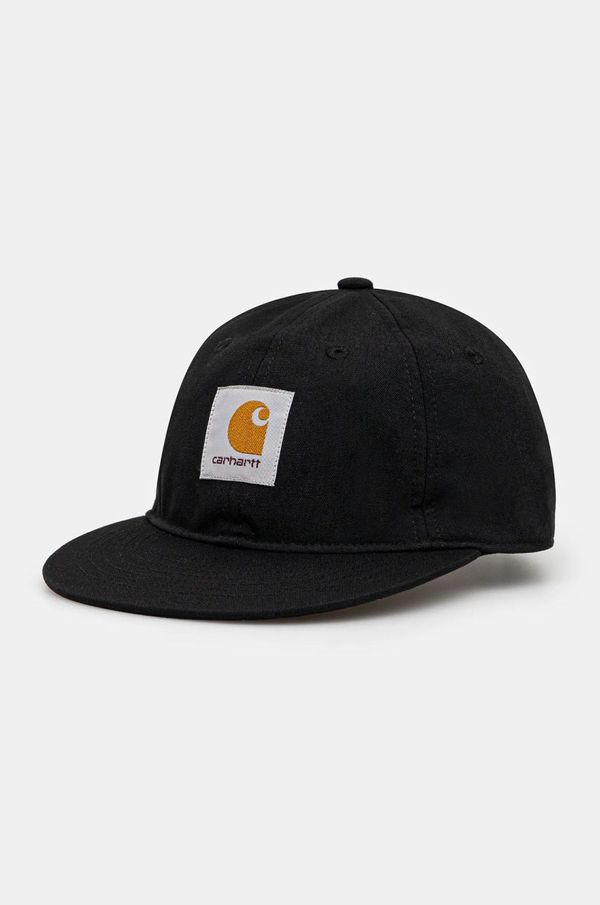 Carhartt WIP Kapa sa šiltom Carhartt WIP Clarton Cap boja: crna, s aplikacijom, I034049.89XX