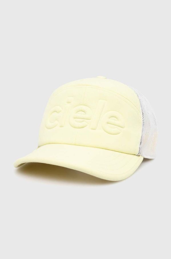 Ciele Athletics Kapa sa šiltom Ciele Athletics TRKCap SMT SC - GRP - Vented - Century boja: žuta, bez uzorka, CLTRKCSSC-V-C-LI001