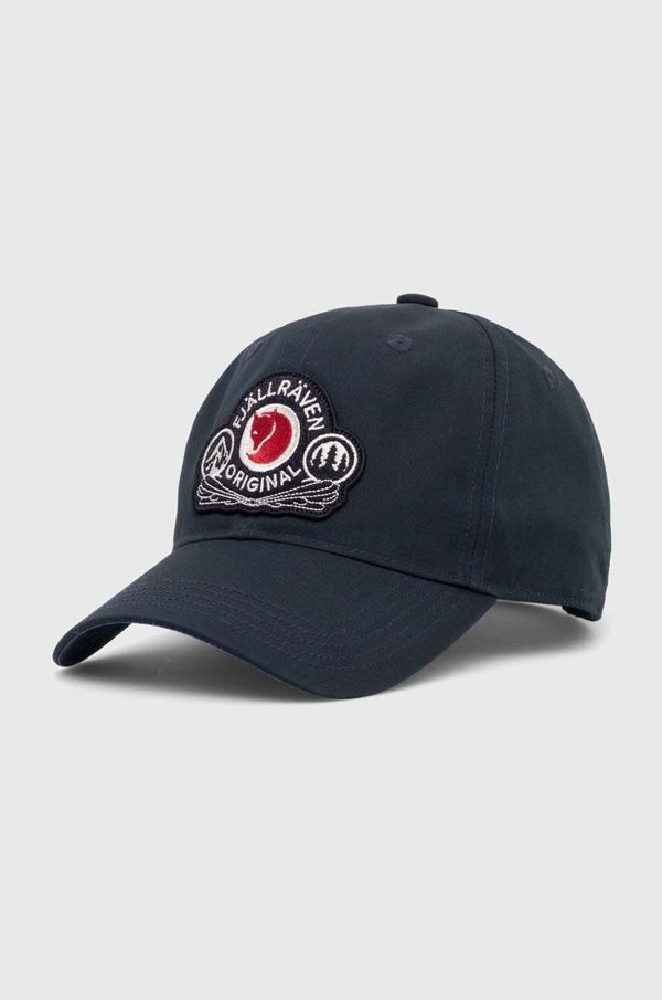 Fjallraven Kapa sa šiltom Fjallraven Classic Badge Cap boja: tamno plava, s aplikacijom, F86979.555-555