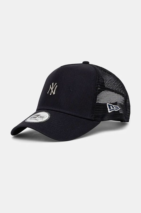 New Era Kapa sa šiltom New Era METALLIC TRUCKER NEW YORK YANKEES boja: tamno plava, s aplikacijom, 60565182