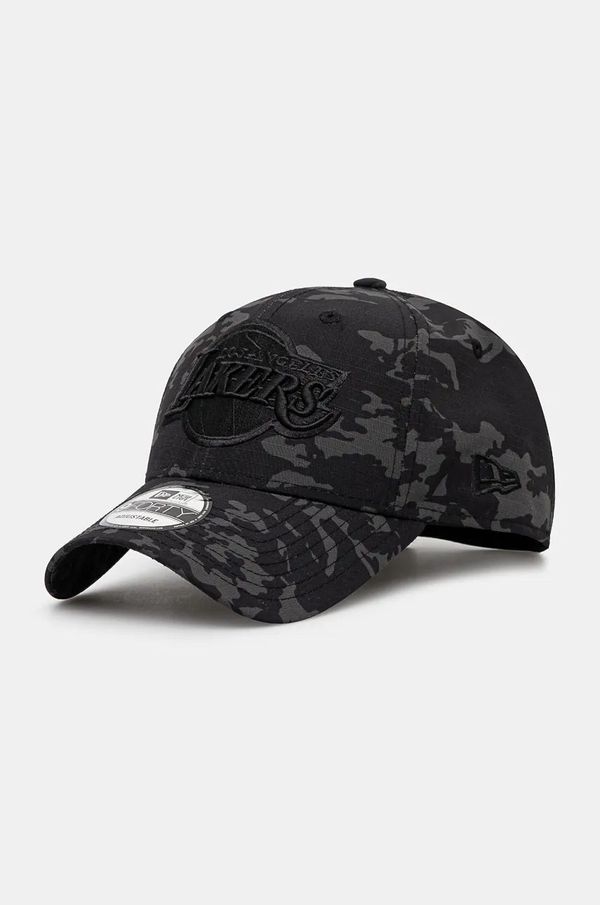 New Era Kapa sa šiltom New Era TONAL CAMO AOP 9FORTY LOS ANGELES LAKERS boja: crna, s uzorkom, 60565359