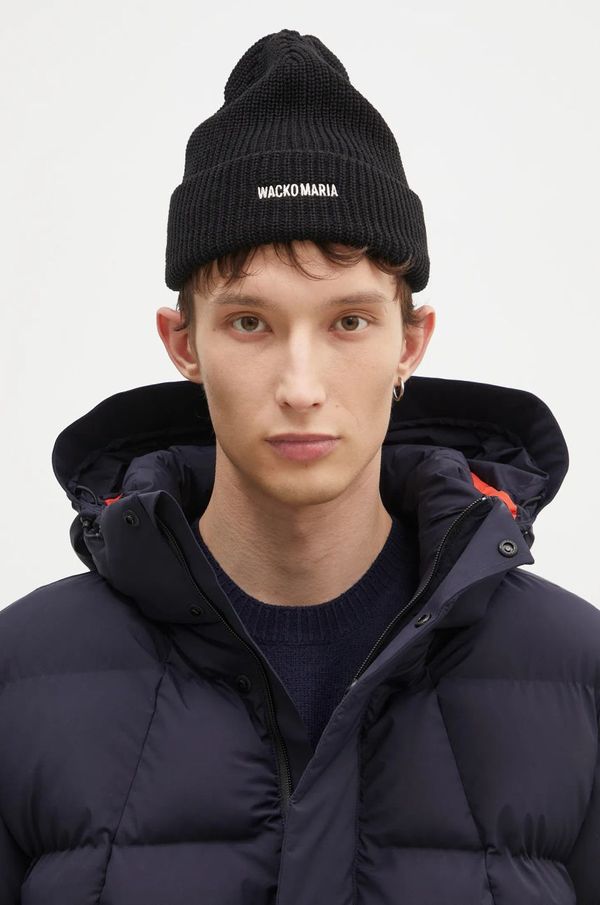 Wacko Maria Kapa Wacko Maria Knit Watch Cap boja: crna, 24FW-WMA-CP04