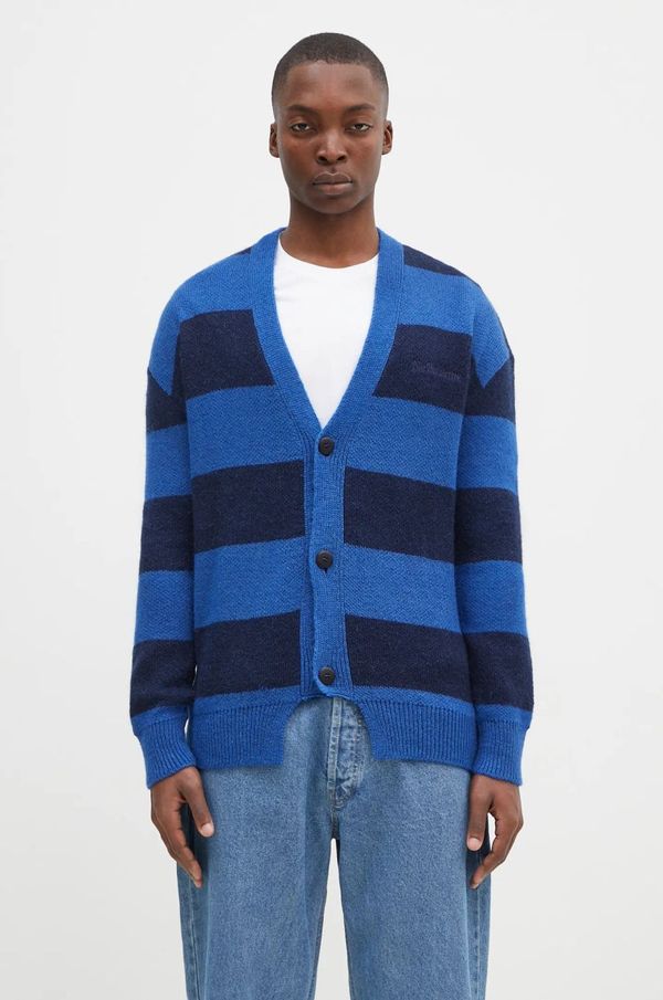 No Problemo Kardigan No Problemo Striped Mohair Oversized Cardigan za muškarce, NP20025.02