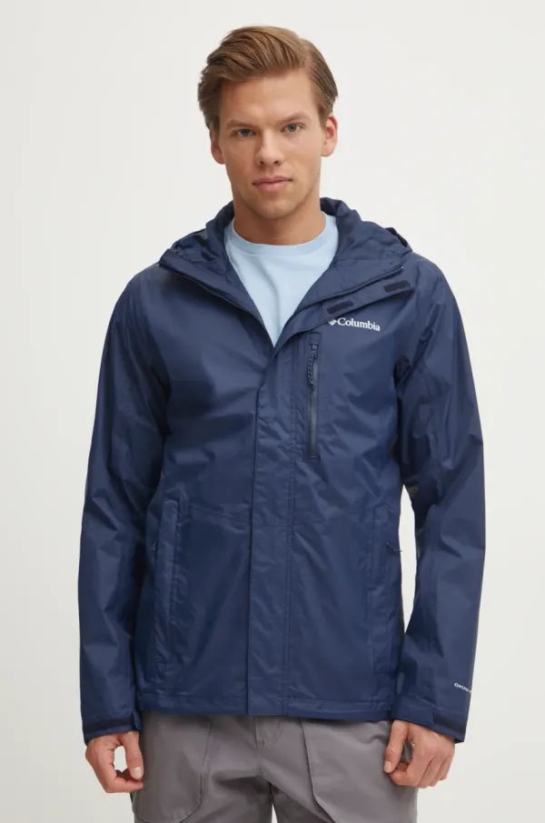 Columbia Kišna jakna Columbia Pouring Adventure za muškarce, boja: crna, 2117171