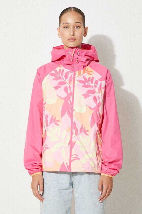 Columbia Kišna jakna Columbia Ulica Jacket za žene, boja: ljubičasta, za prijelazno razdoblje, 1718001-031