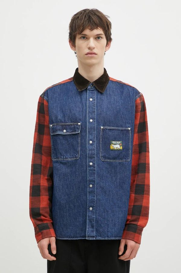 Human Made Košulja Human Made Scout Shirt za muškarce, relaxed, HM28SH015