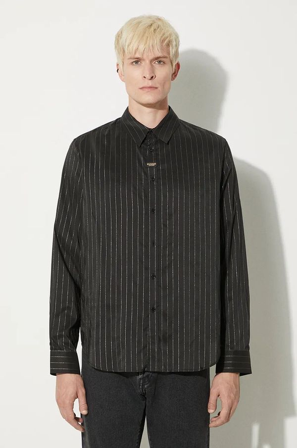 Martine Rose Košulja Martine Rose Classic Shirt boja: crna, relaxed, s klasičnim ovratnikom, 401WS01015