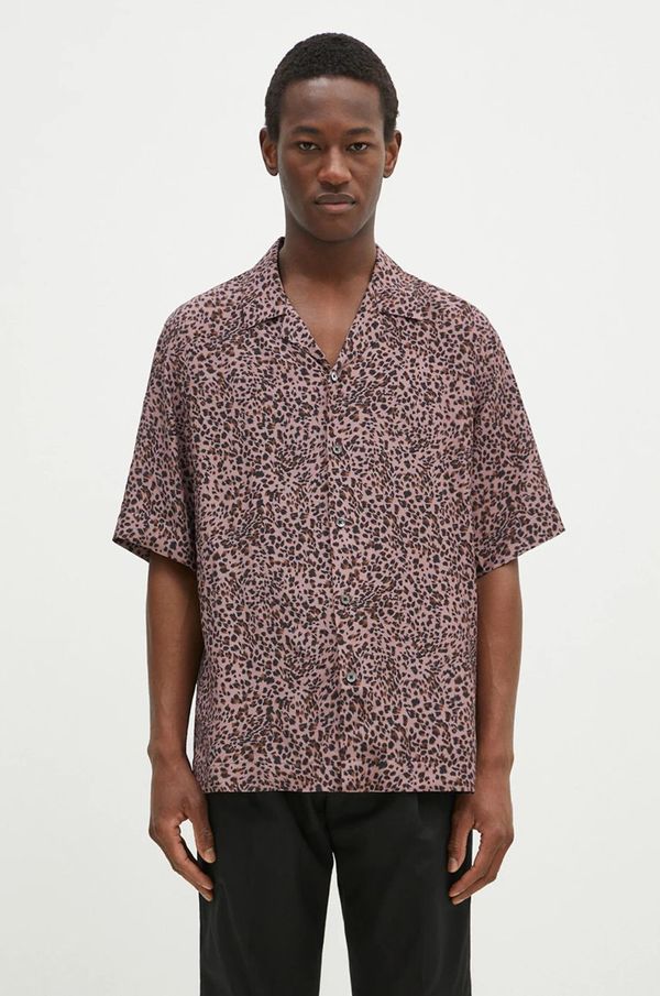 Paul Smith Košulja Paul Smith za muškarce, boja: ružičasta, regular, M1R-905U-P02579