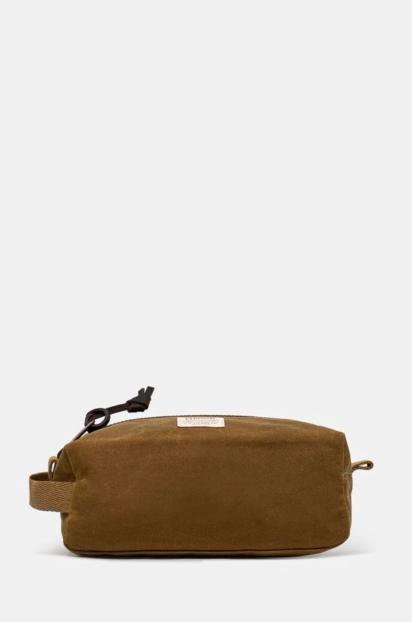 Filson Kozmetička torbica Filson Tin Cloth Travel Kit boja: bež, FMBAG0054