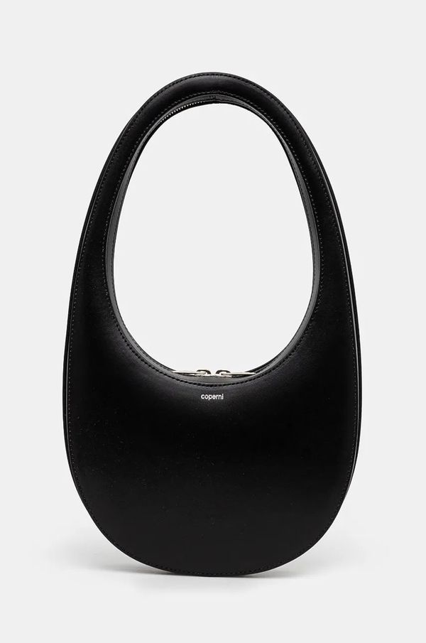 coperni Kožna torba Coperni Swipe Bag boja: crna, COPBA01405