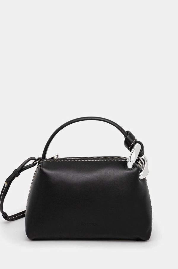 JW Anderson Kožna torba JW Anderson The Jwa Small Corner Bag boja: crna, HB0674.LA0232.999
