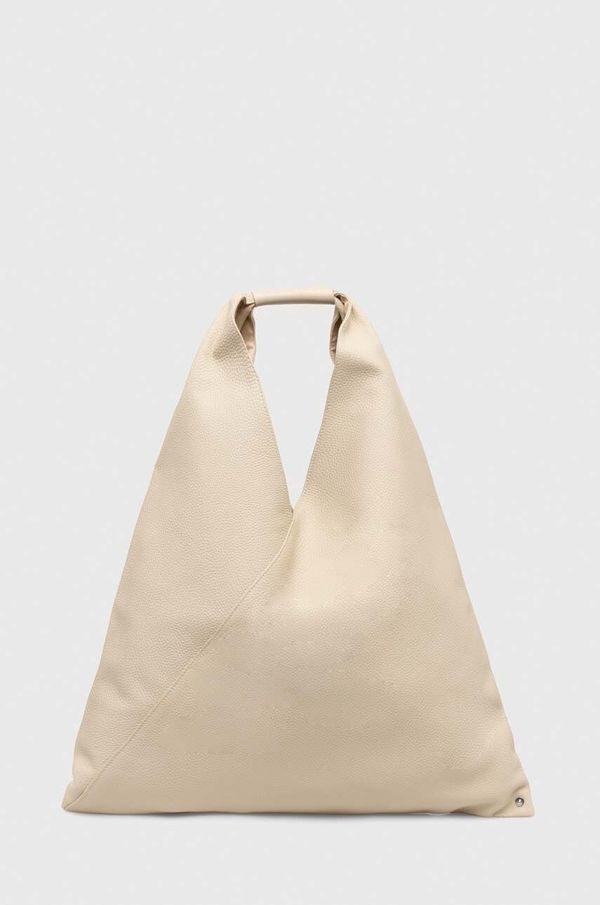 MM6 Maison Margiela Kožna torba MM6 Maison Margiela boja: bež, S54WD0039