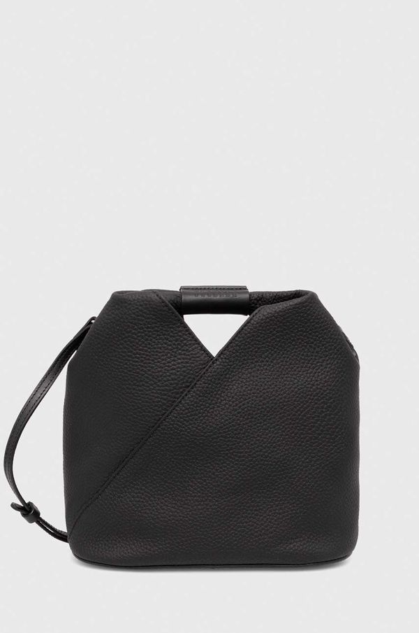 MM6 Maison Margiela Kožna torba MM6 Maison Margiela boja: crna, SB6WD0026