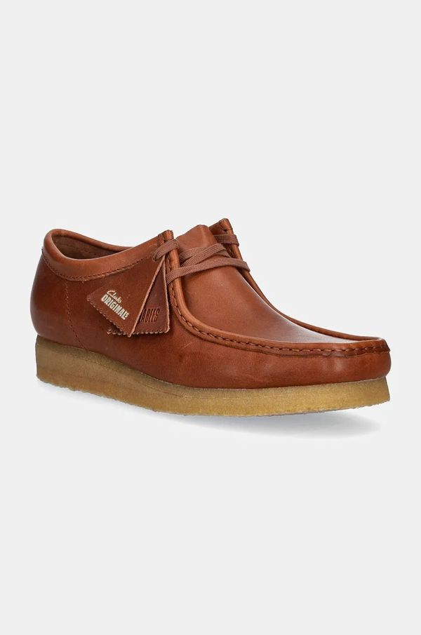 Clarks Originals Kožne cipele Clarks Originals Wallabee za muškarce, boja: smeđa, 26179323