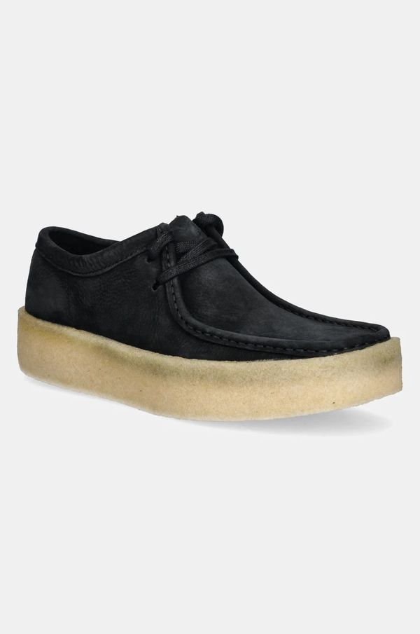 Clarks Originals Kožne mokasinke Clarks Originals za muškarce, boja: crna