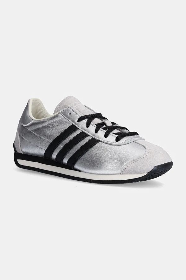 adidas Originals Kožne tenisice adidas Originals Country OG W boja: srebrna, JH6337