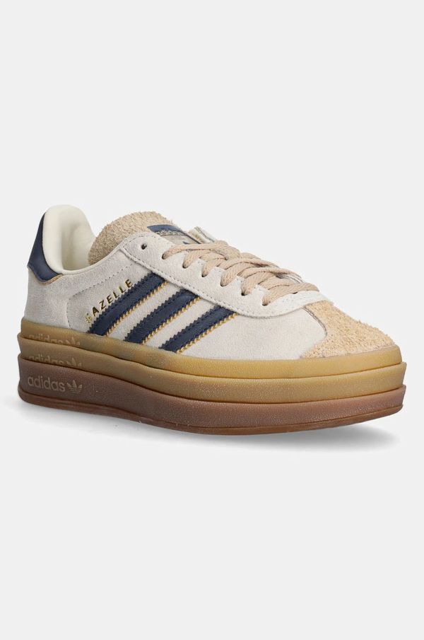 adidas Originals Kožne tenisice adidas Originals Gazelle Bold boja: bež, JQ5126
