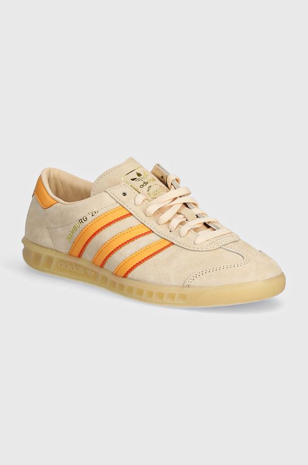 adidas Originals Kožne tenisice adidas Originals Hamburg 24 boja: bež, IG2109