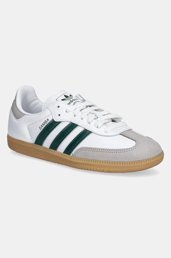 adidas Originals Kožne tenisice adidas Originals Samba OG boja: bijela, JI2724