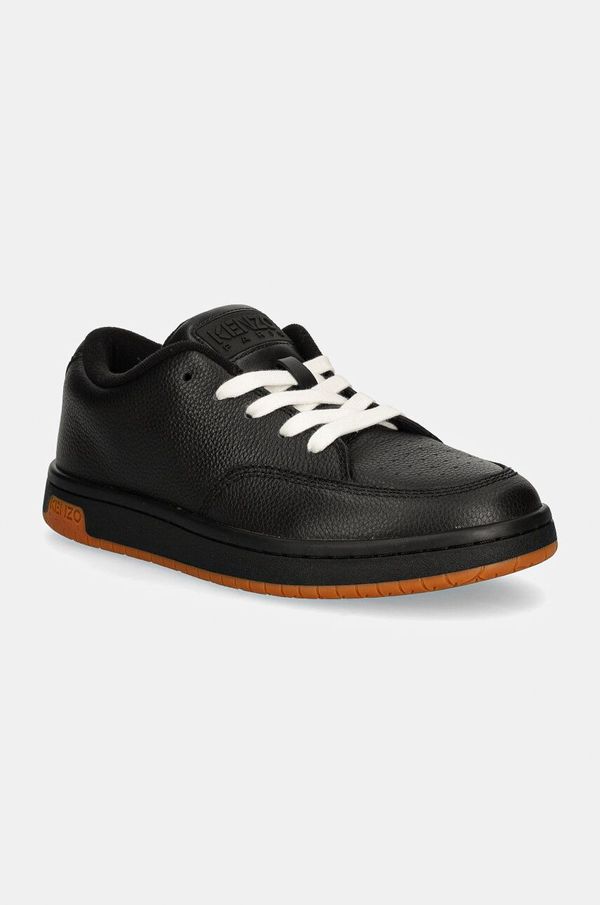 Kenzo Kožne tenisice Kenzo Dome Low Top Sneakers boja: crna, FD62SN061L53.99