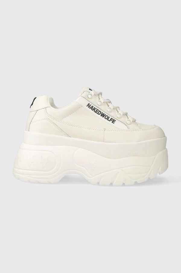 Naked Wolfe Kožne tenisice Naked Wolfe Sprinter boja: bijela