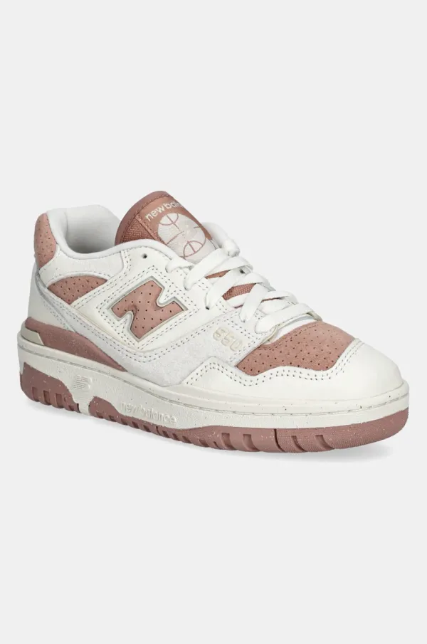 New Balance Kožne tenisice New Balance BBW550PF boja: bež, BBW550PF