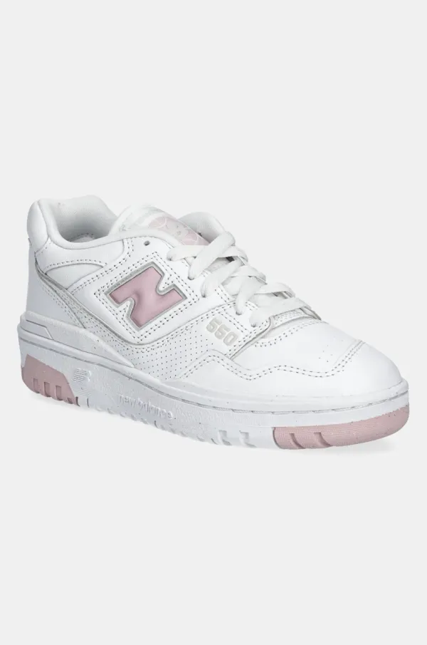New Balance Kožne tenisice New Balance BBW550VC boja: bijela, BBW550VC