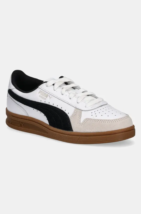 Puma Kožne tenisice Puma Indoor boja: bijela, 401360