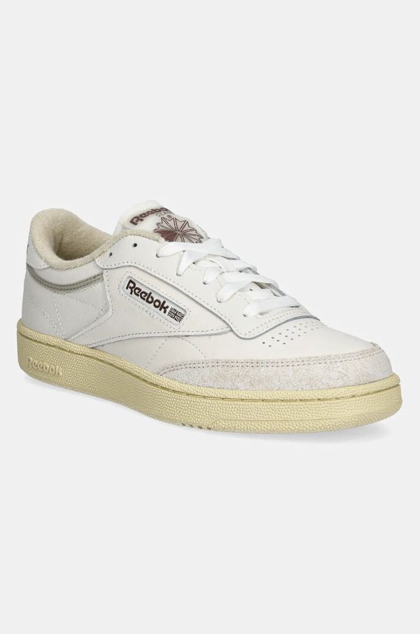 Reebok Kožne tenisice Reebok Club C 85 boja: bež, 100201119