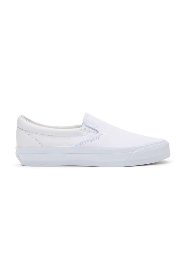 Vans Kožne tenisice Vans Premium Standards Slip-On Reissue 98 boja: bijela, VN000CSEWWW1