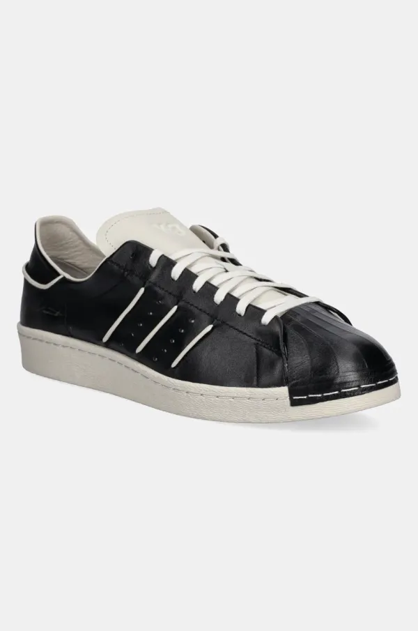 Y-3 Kožne tenisice Y-3 Superstar boja: crna, JS0575