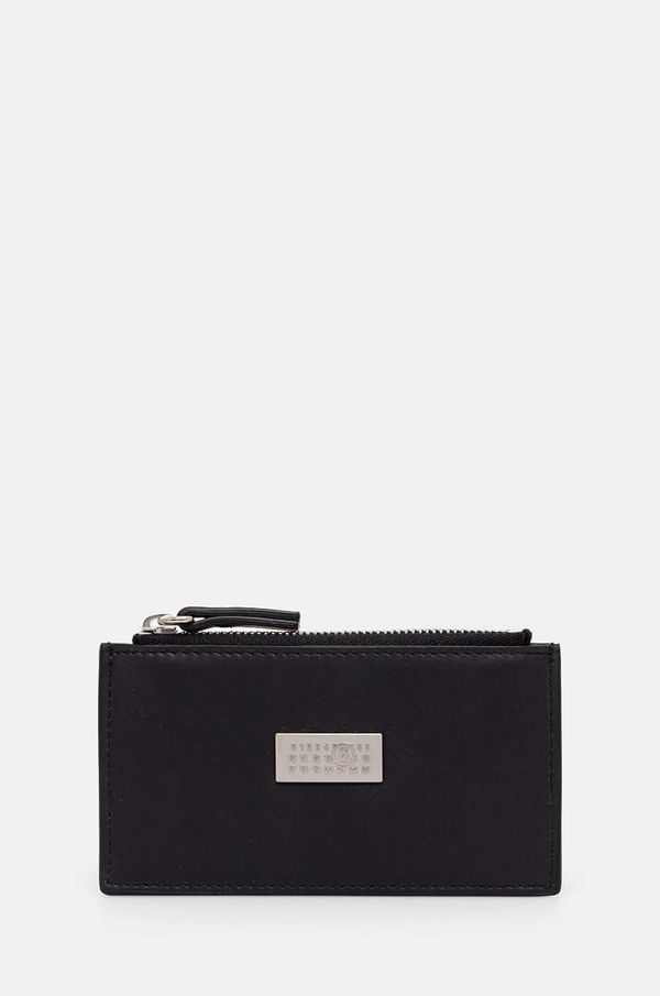 MM6 Maison Margiela Kožni novčanik MM6 Maison Margiela boja: crna, SA5UI0016.P7179