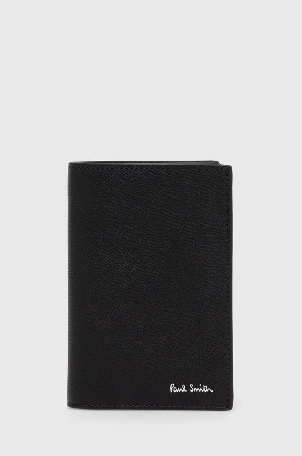 Paul Smith Kožni novčanik Paul Smith za muškarce, boja: crna, M1A-4774-NMISTR