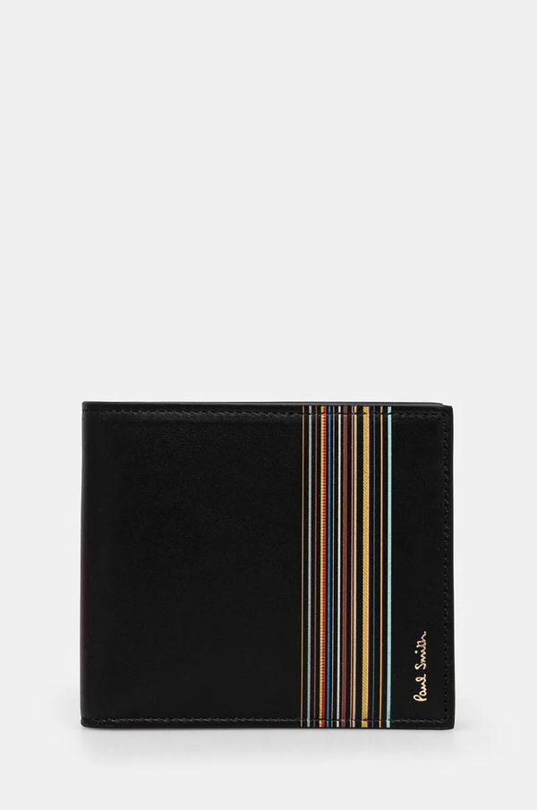 Paul Smith Kožni novčanik Paul Smith za muškarce, boja: crna, M1A-4832-LFISIG